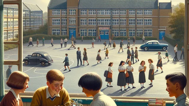 My memory of the time in secondary school
