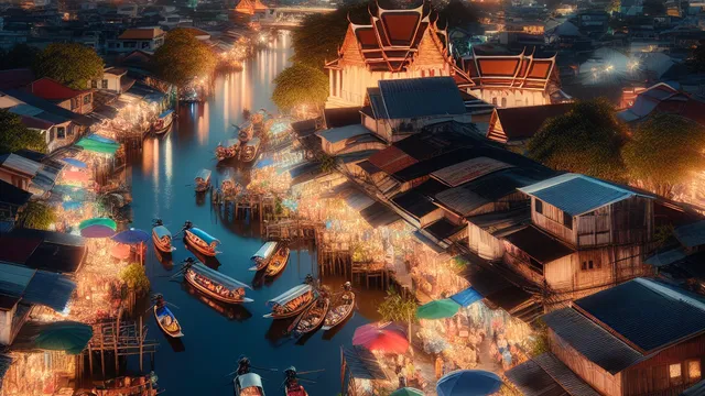 Exploring the Heart of Bangkok - A Nighttime Adventure in Thonburi and Rattanakosin