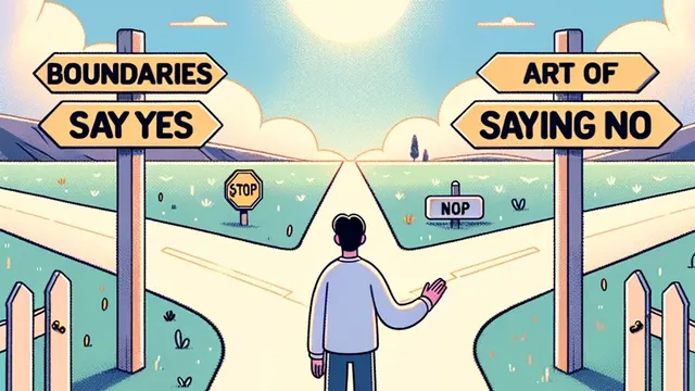 Taking Control of Your Life - Boundaries, Saying Yes, and the Art of Saying No