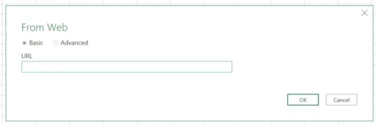 Input URL