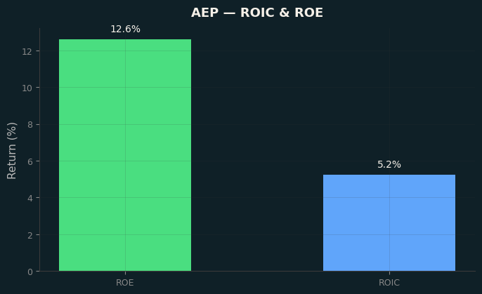 ROIC & ROE