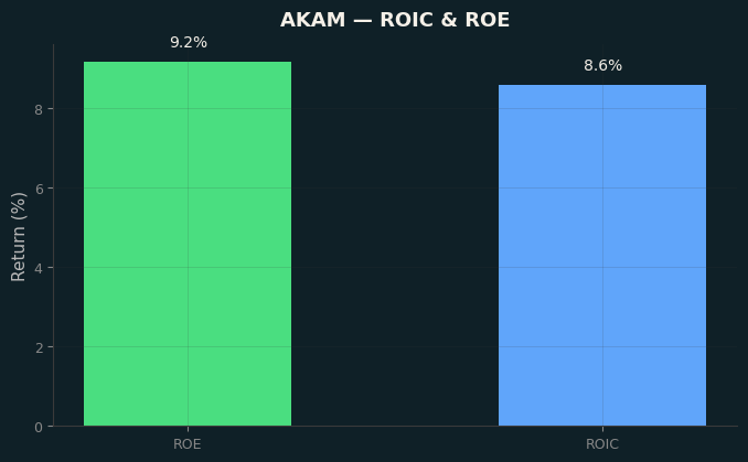ROIC & ROE