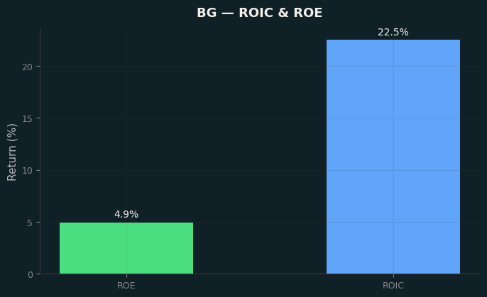 ROIC & ROE