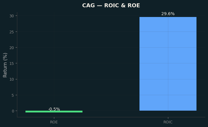ROIC & ROE