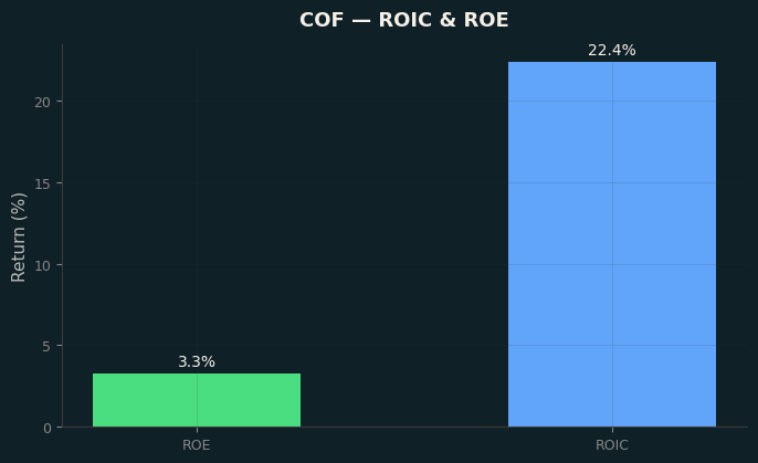 ROIC & ROE