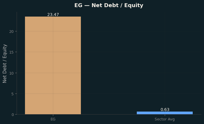 Net Debt / Equity