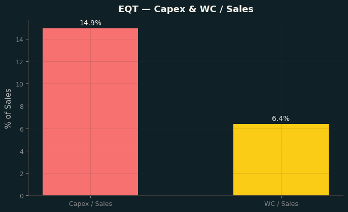 Capex & WC / Sales