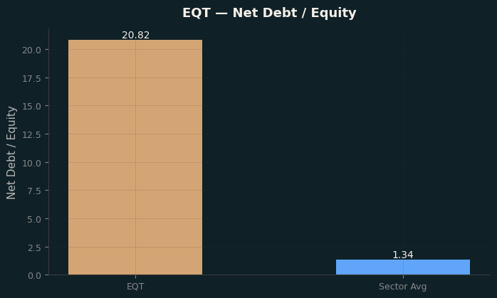 Net Debt / Equity