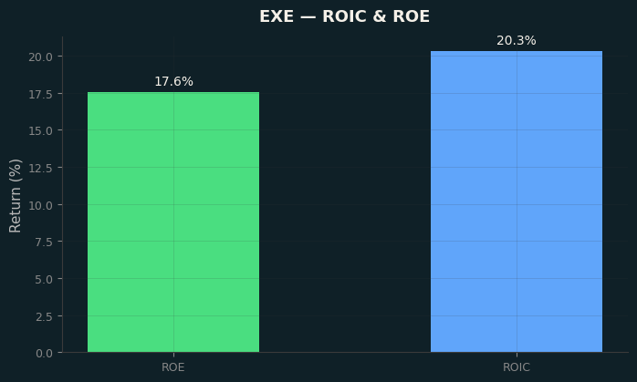 ROIC & ROE