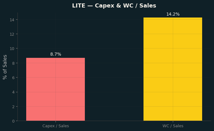 Capex & WC / Sales