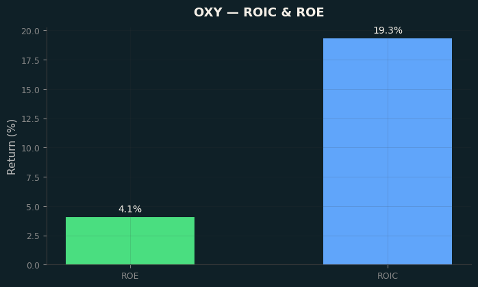 ROIC & ROE