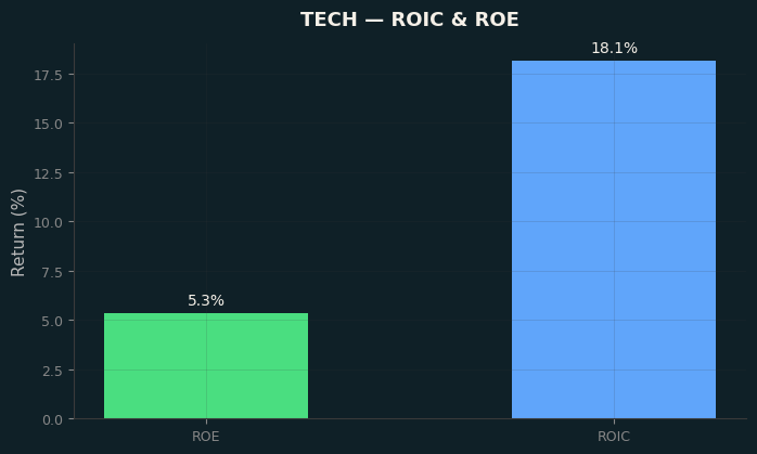 ROIC & ROE