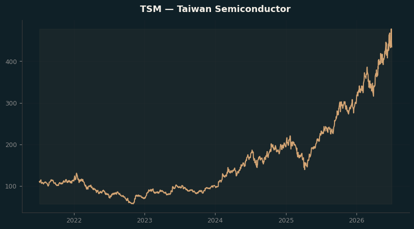 TSM Price Chart